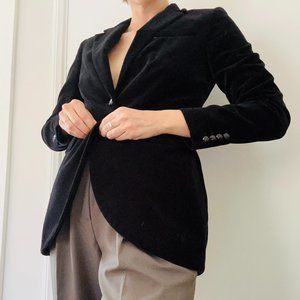 Black Velvet Riding Jacket by Ralph Lauren